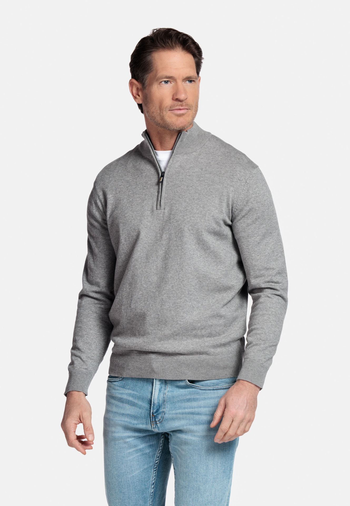 Half zip pullover - Grey 
