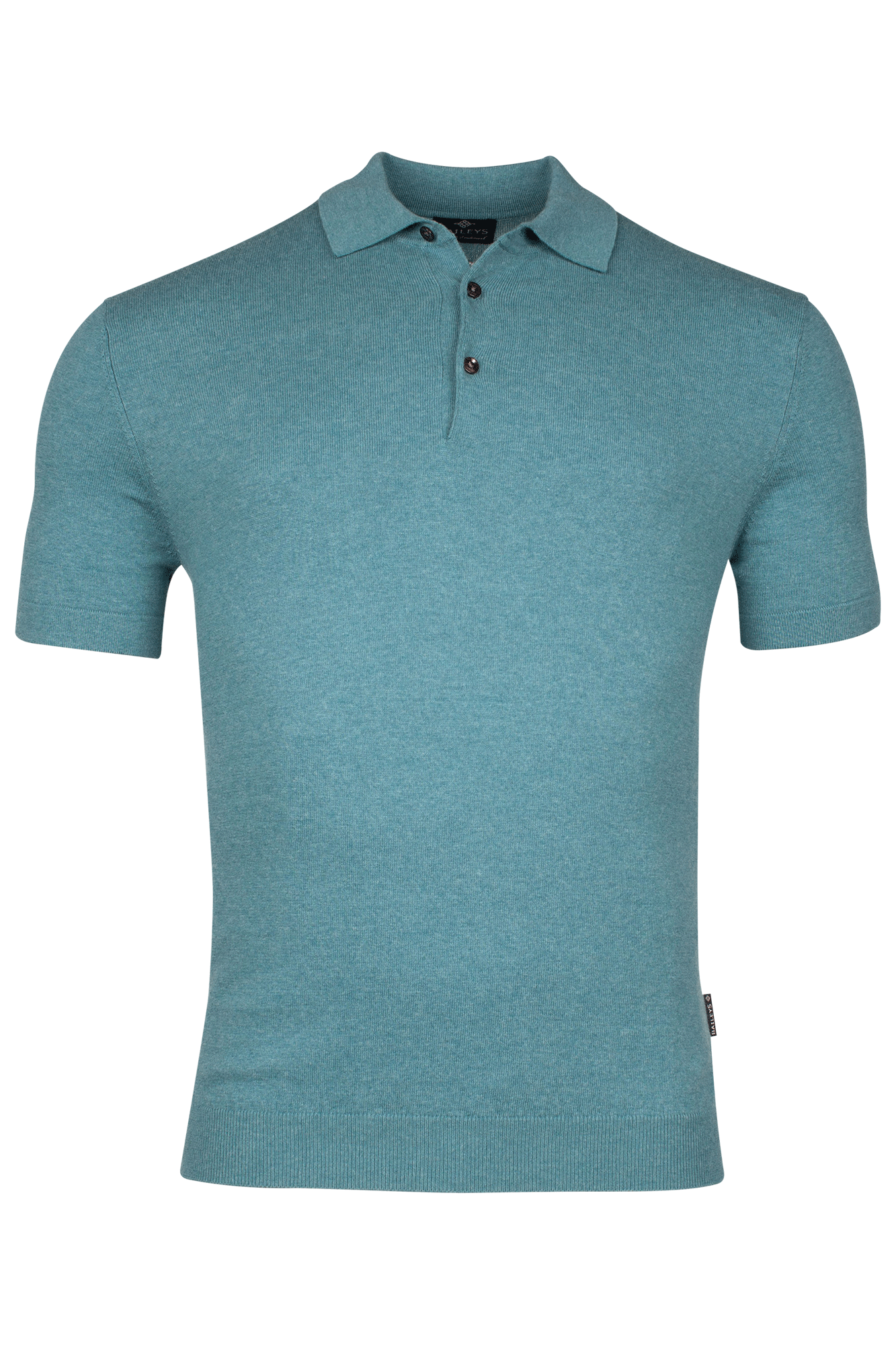 Gebreide Polo - Blauw