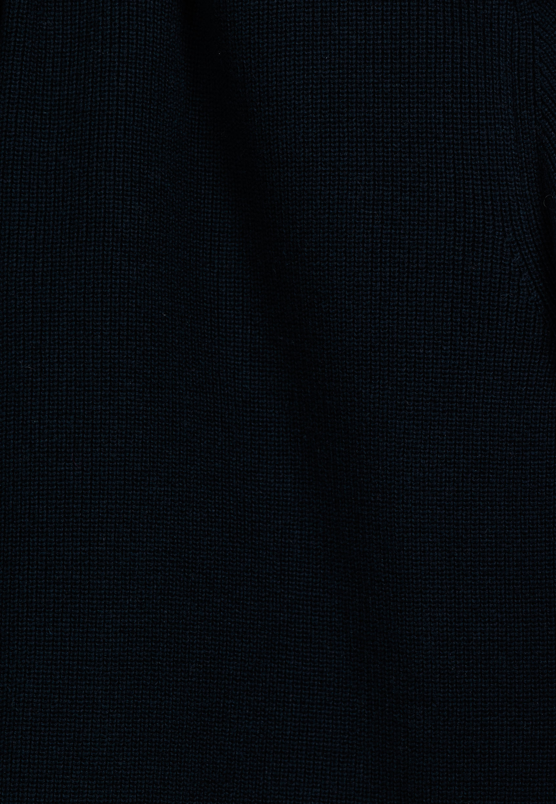 Fijngebreid katoen-cashmere vest - Blue