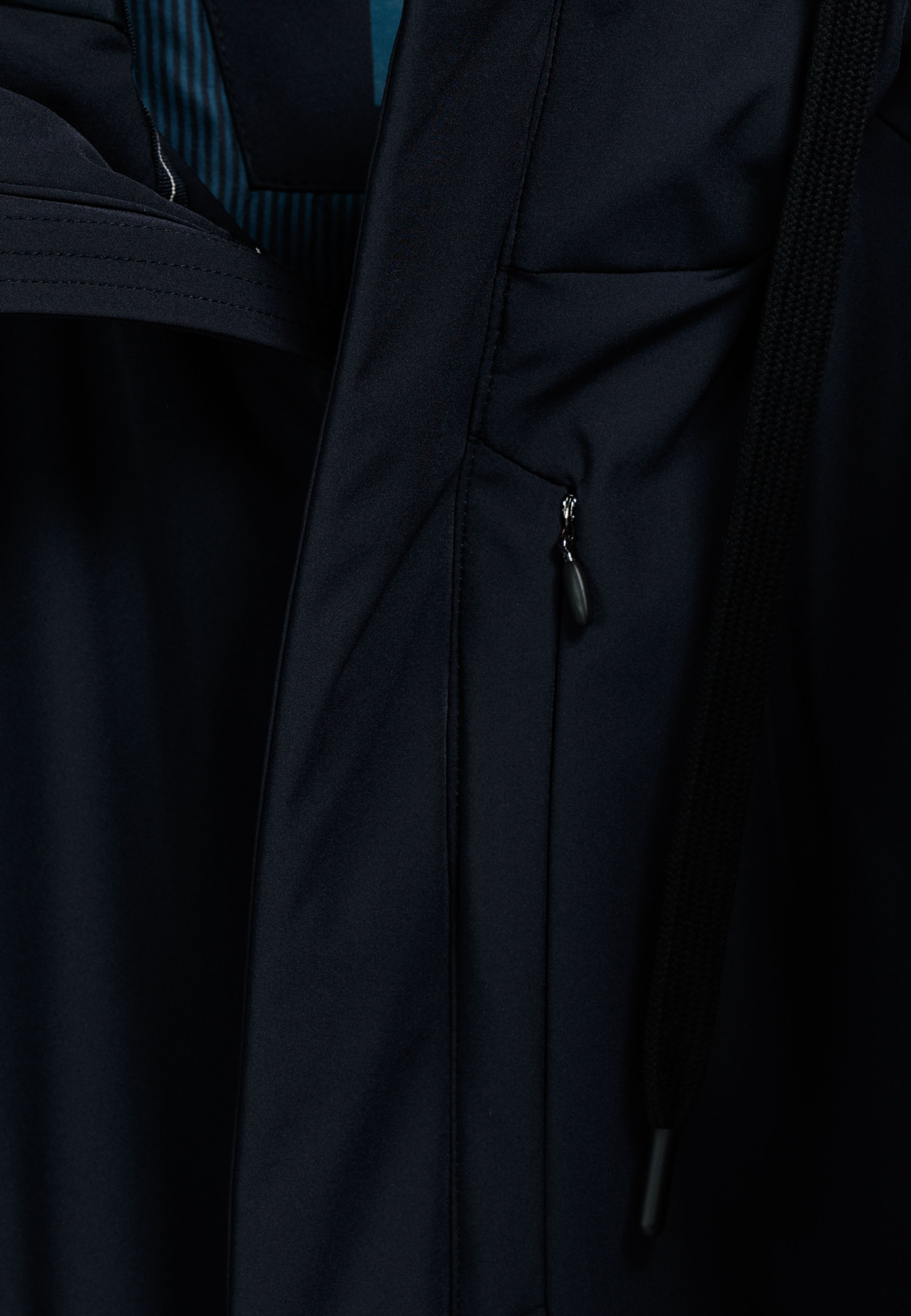 Technische outdoorjas met capuchon - Blue