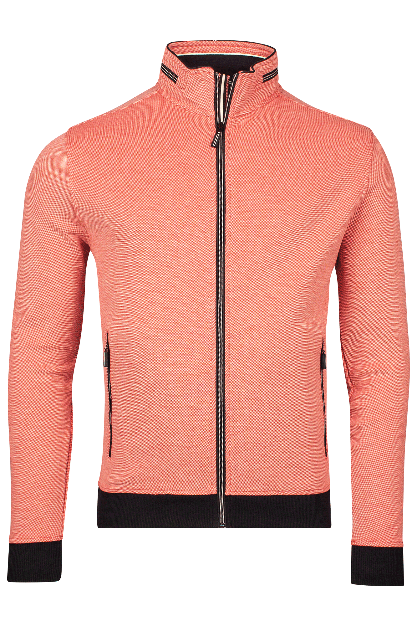Katoenen Sweatvest - Coral