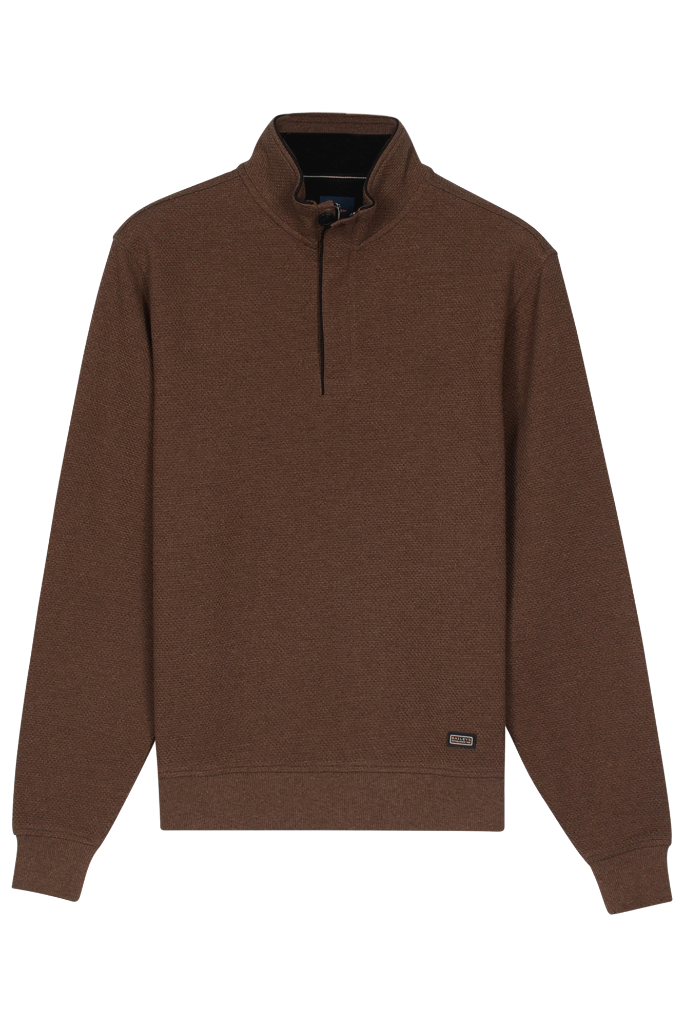 Jacquard katoenen sweater - Beige