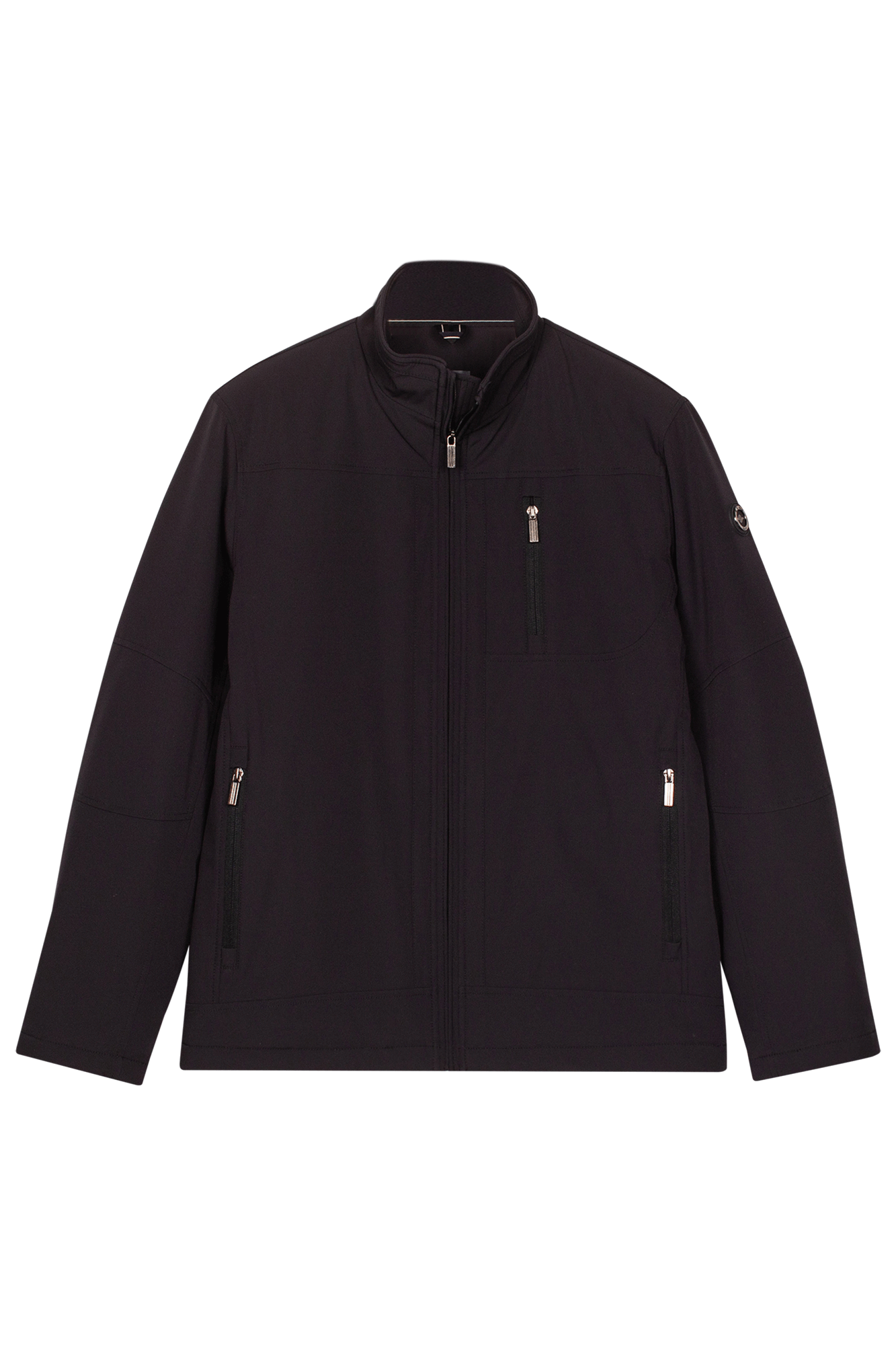 Technische outdoorjas met kraag - Blue