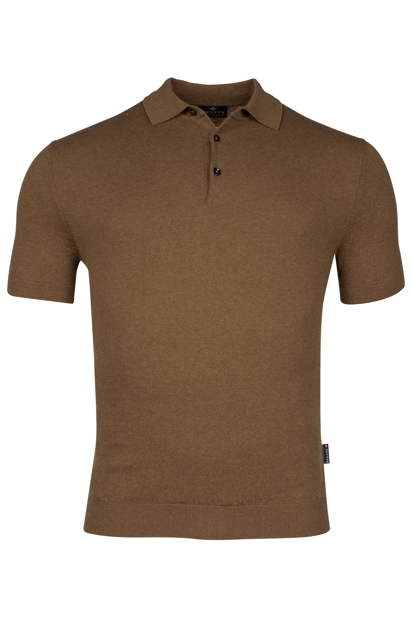 Gebreide Polo - Camel