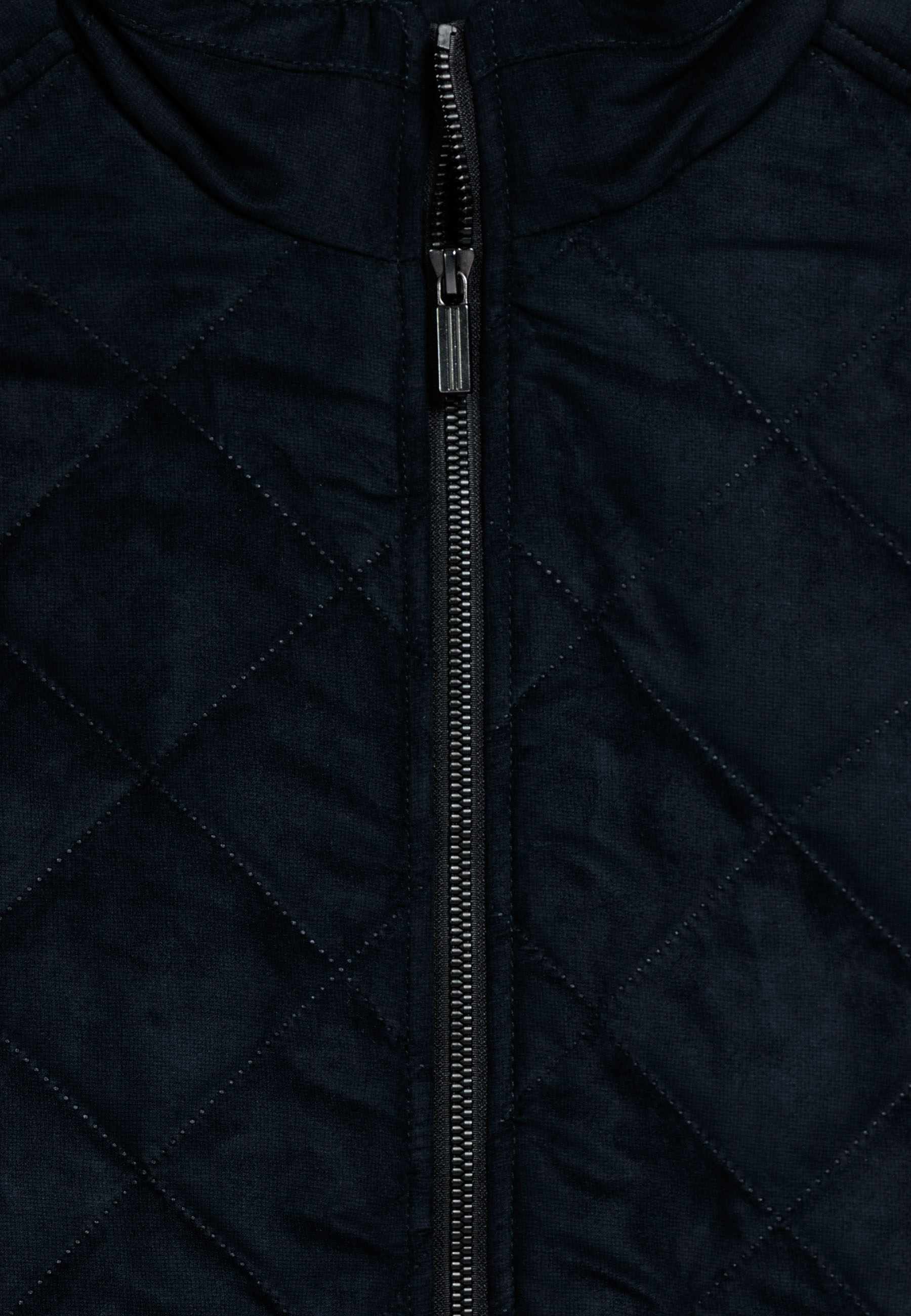 Bomberjack met quilted front - Blue