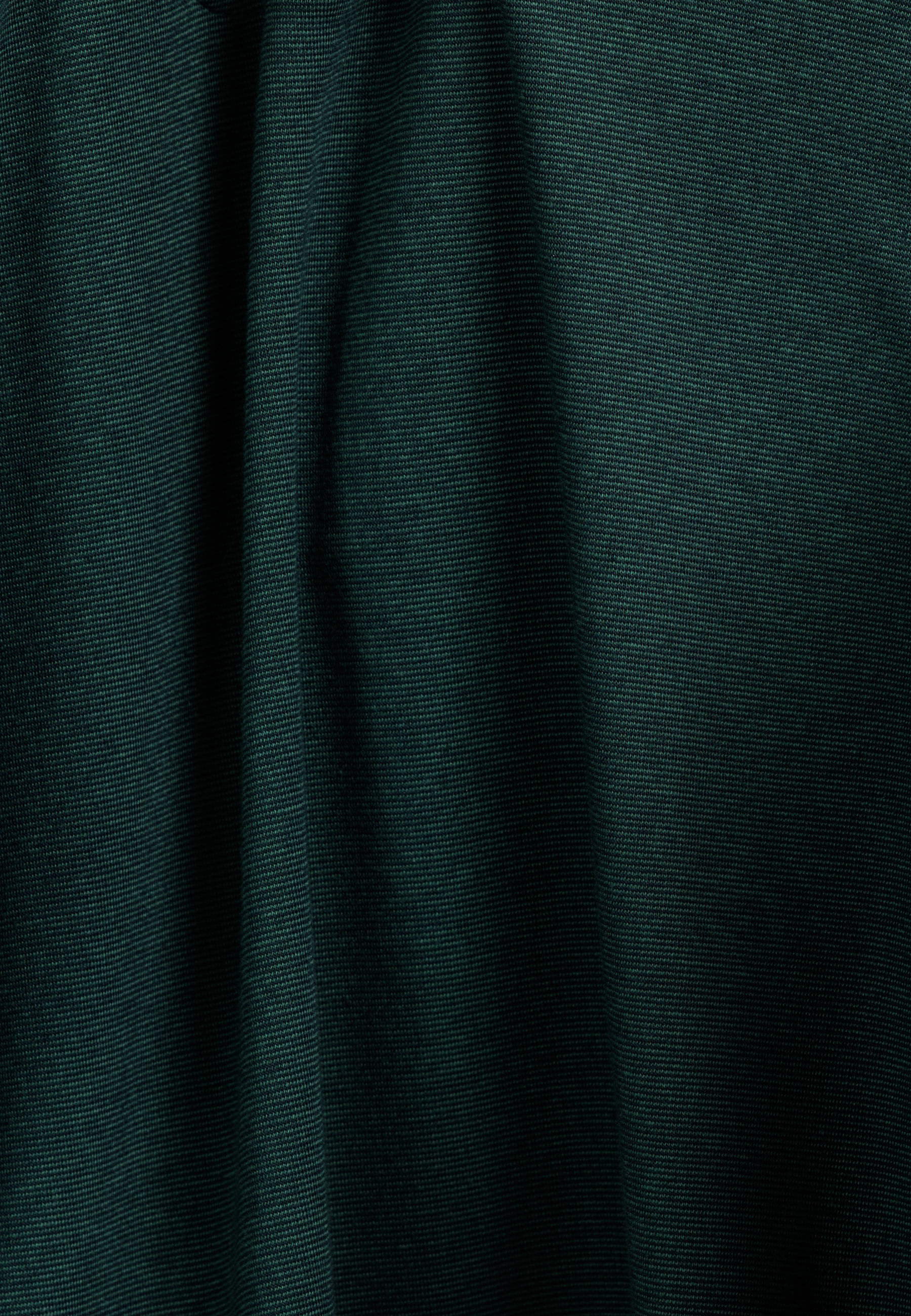 Interlock sweater met halve rits - Green