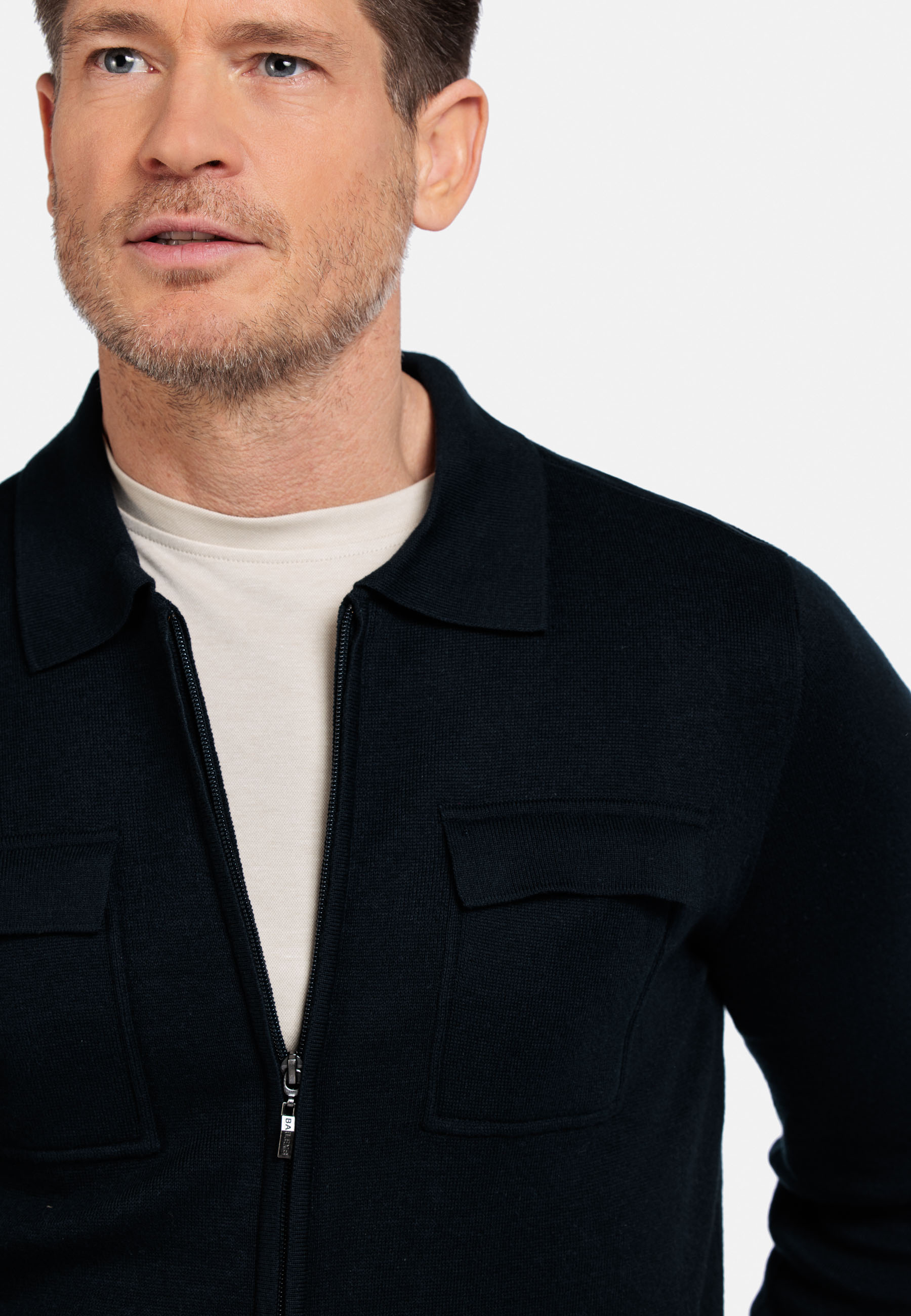 Katoenen vest - Navy