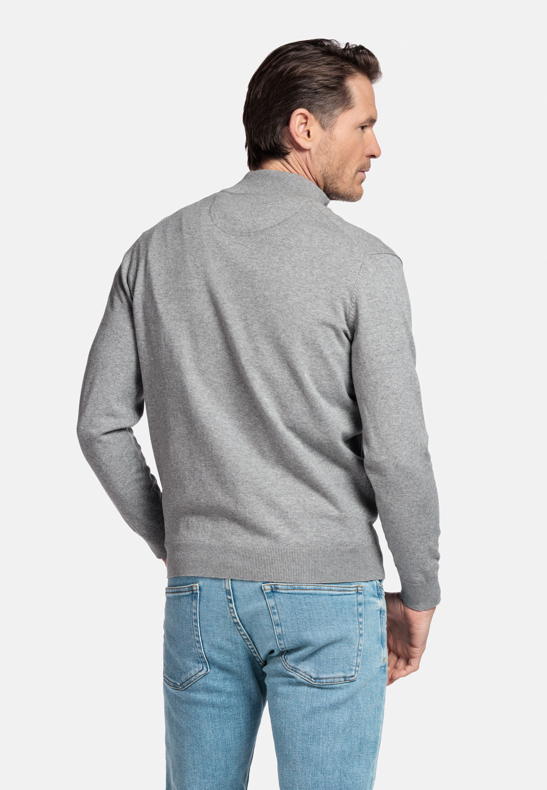 Half zip pullover - Grey 