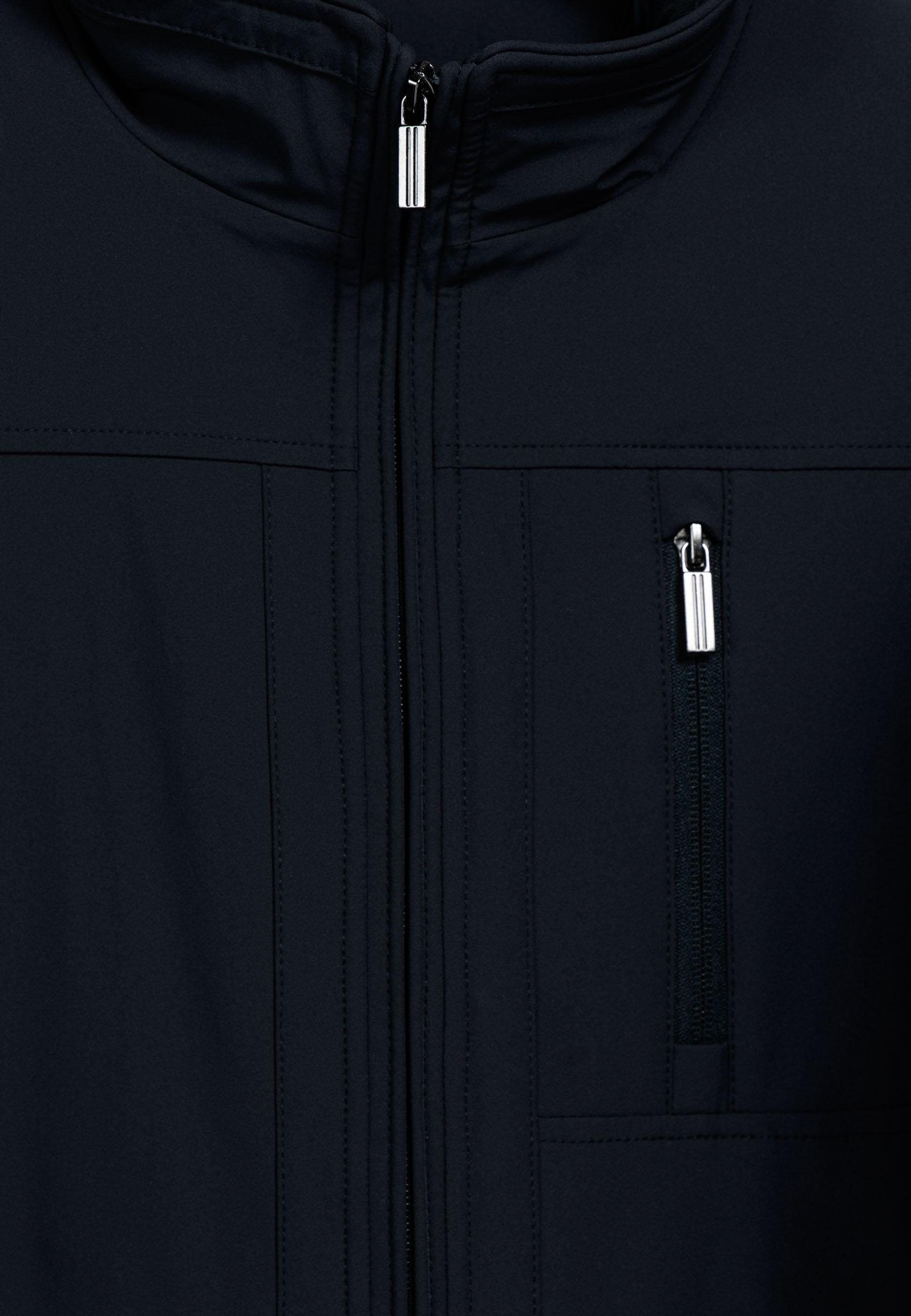 Technische outdoorjas met kraag - Blue