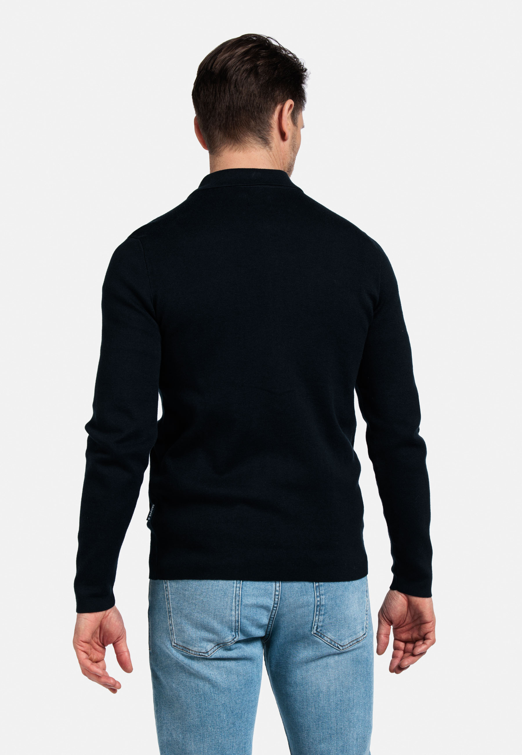 Katoenen vest - Navy